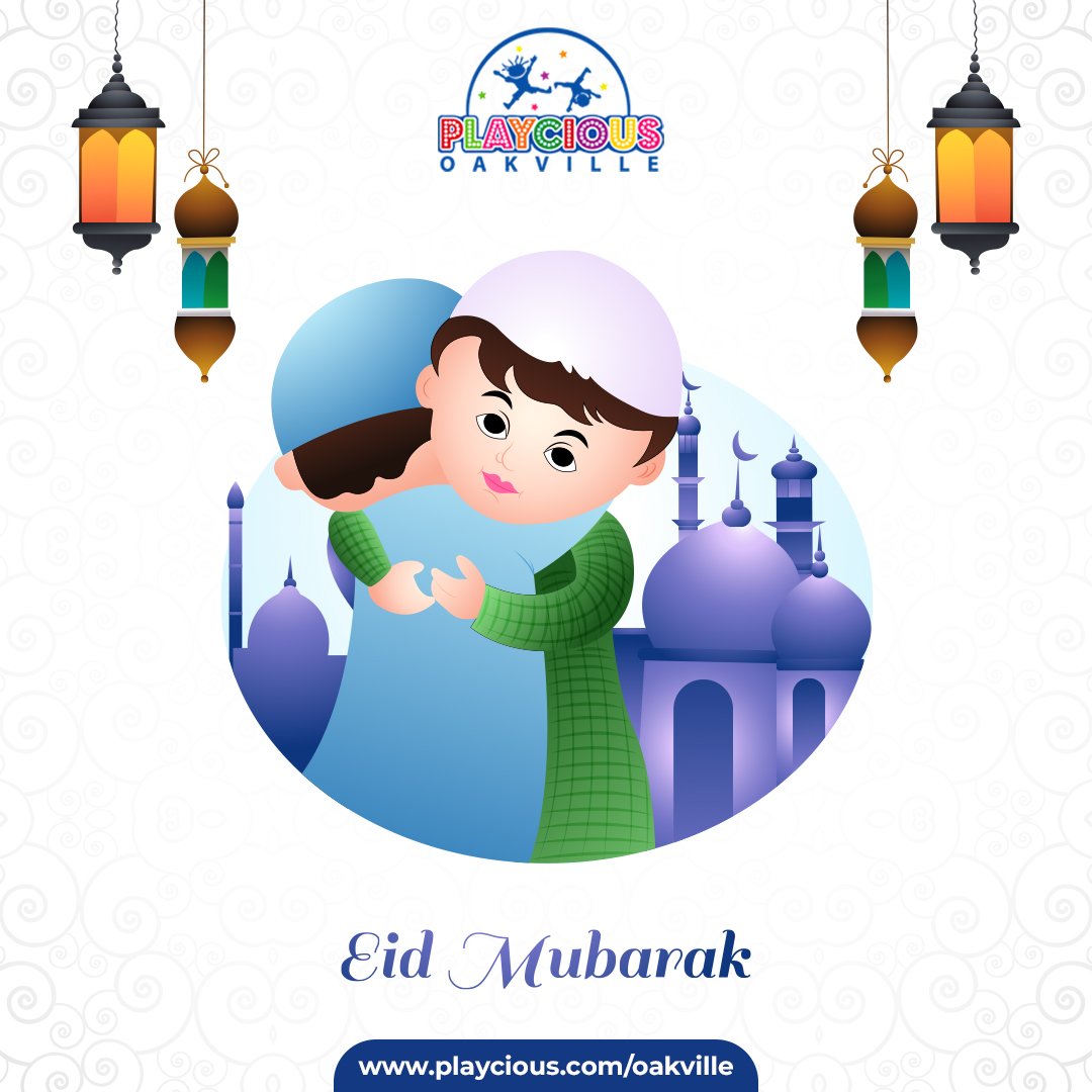 On this blessed occasion of Eid, may Allah shower you with His blessings and grace. 
Eid Mubarak!

#playcious #oakville #timetoplay #sanitize #marchcamp #party #learntodrive #eidmubarak #eid #ramadan #idulfitri #love #eiduladha #eidaladha #lebaran #eidcollection #muslim #islam