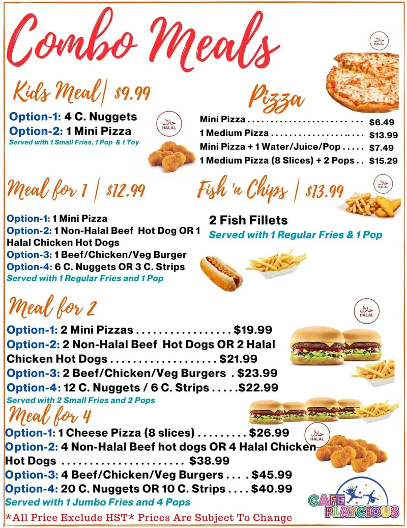 Combo meals - 19-Apr