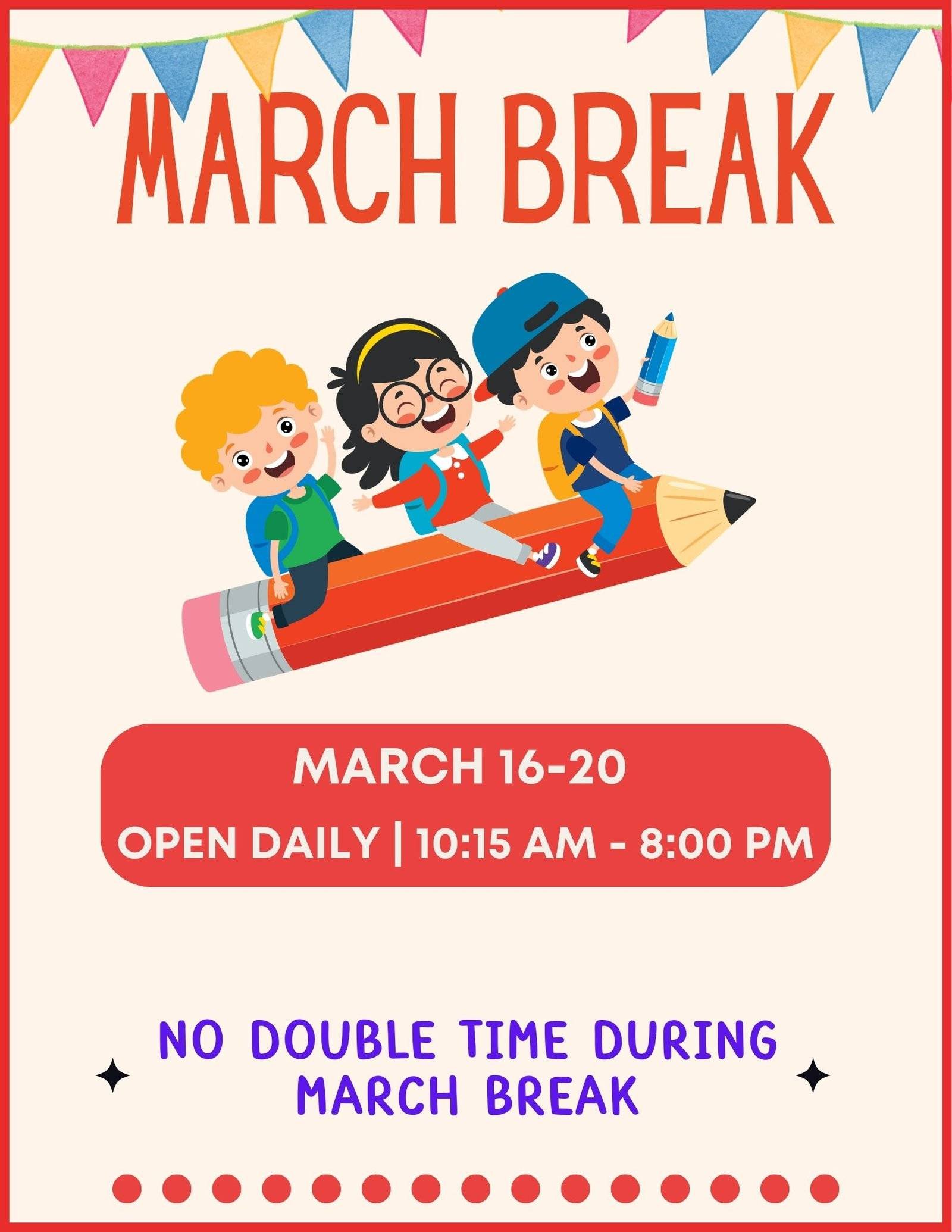 March Break cellphone