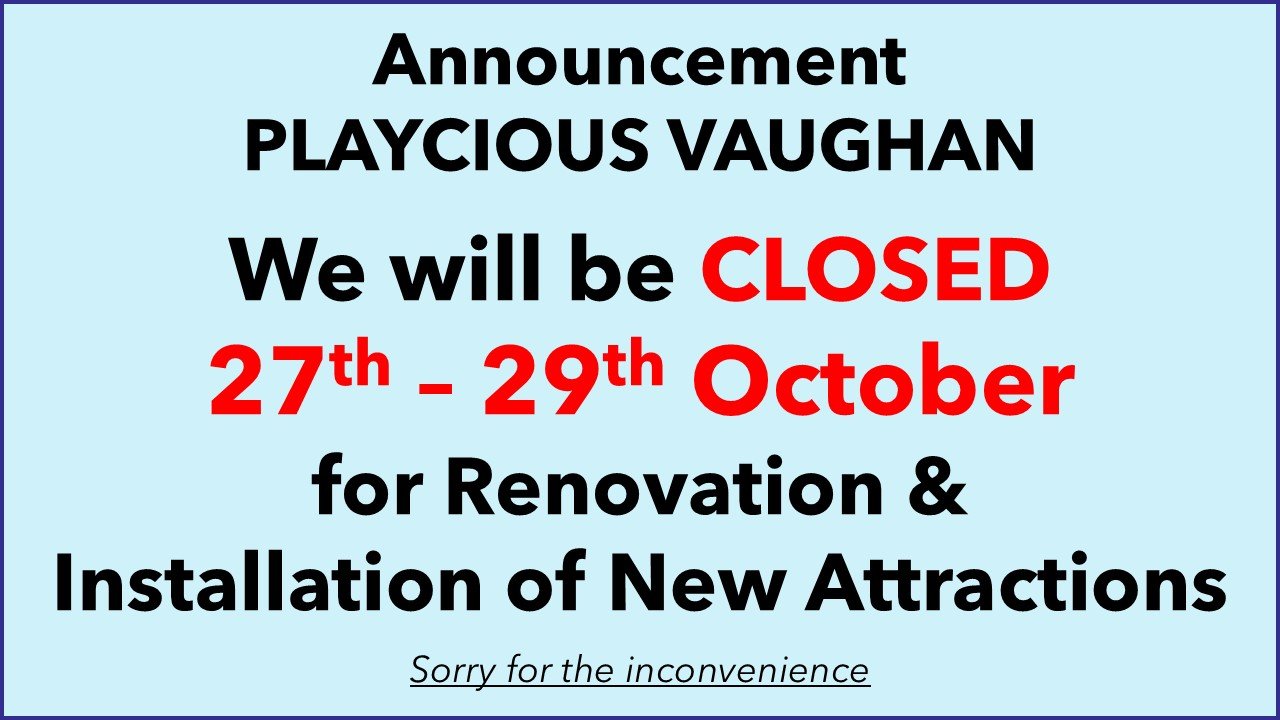 Vau 27-29 Oct closed